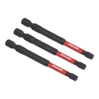 Sealey TRX Star* T27 Impact Power Tool Bits 75mm 3pc AK8269