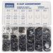 Draper E-Clip Assortment (300 Piece) 63941 Draper - Town Tools 