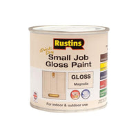 Rustins Quick Dry Small Job Gloss Paint Magnolia 250ml