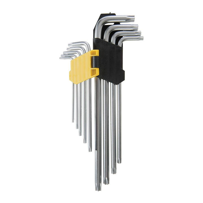 Silverline Expert T10 - T50 Key Set 9pce T10 - T50 Silverline - Town Tools 