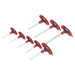 Sealey Ball-End Hex Key Set 8pc T-Handle Metric AK7144 Sealey - Town Tools 