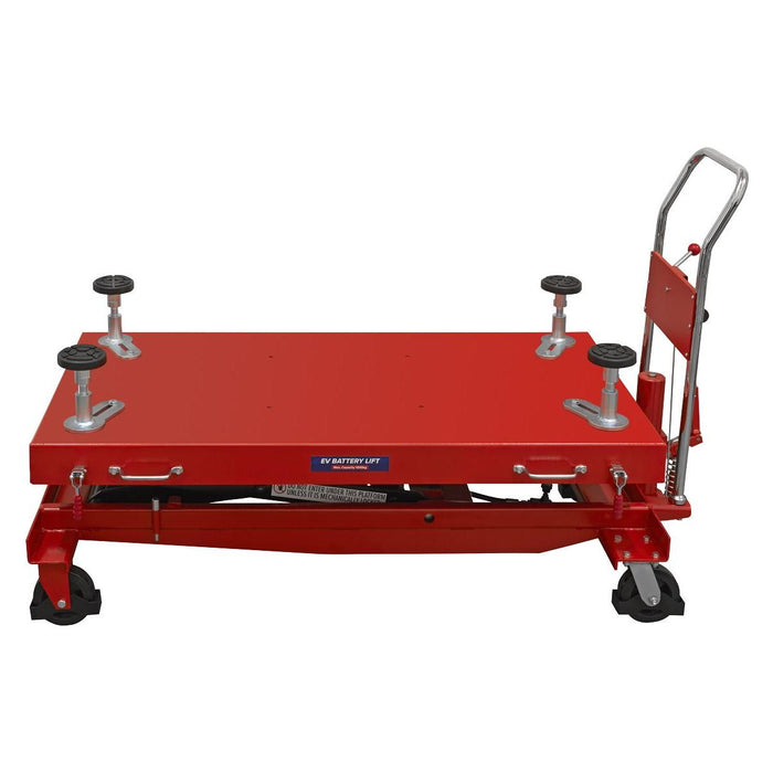 Sealey High Lift EV Battery Lift/Hydraulic Platform Truck 1000kg Capacity Sealey - Town Tools 