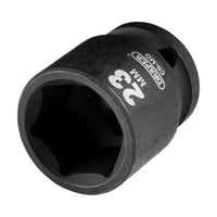 Draper Draper HI-TORQ Metric Impact Socket, 1/2" Sq. Dr., 23mm