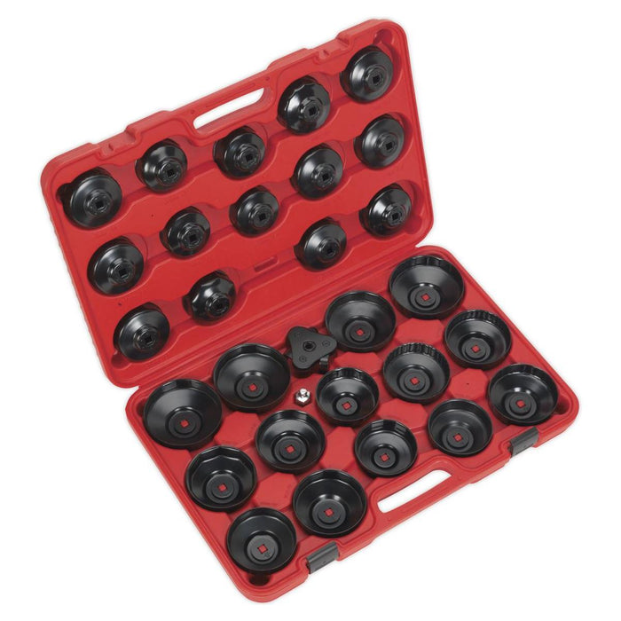 Sealey Oil Filter Cap Wrench Set 30pc VS7006