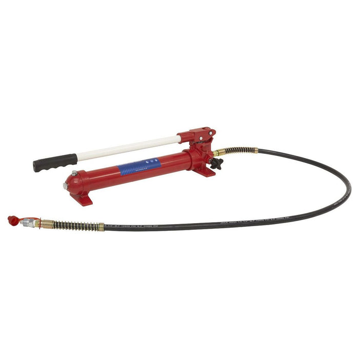 Sealey Push Ram with Pump & Hose Assembly 10tonne RE97.10-COMBO Sealey - Town Tools 