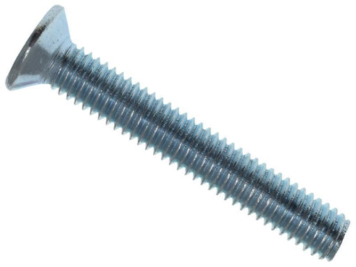 METALMATE Machine Screw Pozi Compatible CSK ZP M6 x 40mm Box 25 METALMATE� - Town Tools