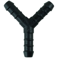 Connect Plastic Pipe Joiner Y-Piece 10mm 5pc 37270