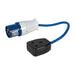 Powermaster 16A-13A Fly Lead Converter 16A Plug to 13A Socket PowerMaster - Town Tools 