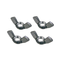 Faithfull External Building Profile Wing Nuts (Pack 4)