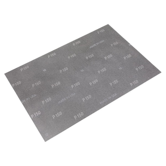 Sealey Mesh Orbital Screen Sheets 12 x 18" 150 Grit Pack of 10 MOS1218150 Sealey - Town Tools 