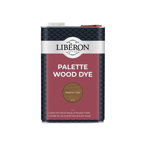 Liberon Palette Wood Dye Medium Oak 5 litre Liberon - Town Tools