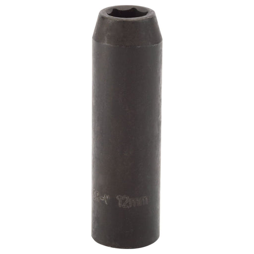 Draper Deep Impact Socket, 1/2" Sq. Dr., 12mm (Sold Loose) 59873 Draper - Town Tools 