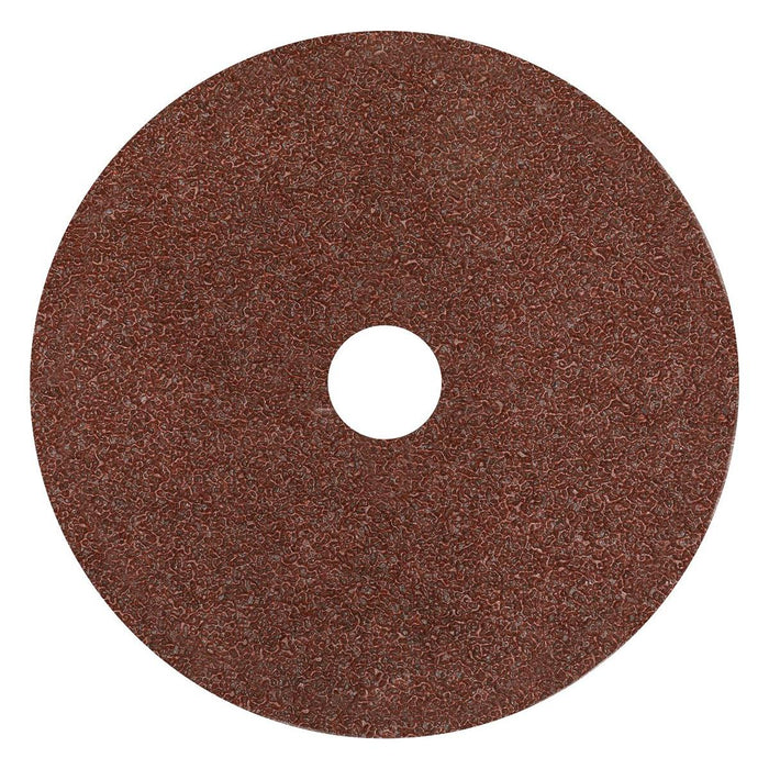 Sealey Fibre Backed Disc100mm 24Grit Pack of 25 WSD424 Sealey - Town Tools 