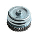Lessmann Knot Cup Brush 125mm M14x2.0, 0.50 Steel Wire* Lessmann - Town Tools