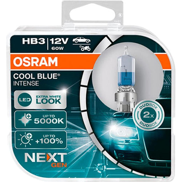 Osram COOL BLUE INTENSE HB3, 100% more brightness, up to 5,000K, halogen headlig Osram - Town Tools 