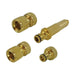 Faithfull Brass Nozzle & Fittings Kit 4 Piece 12.5mm (1/2in) Faithfull - Town Tools