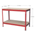 Sealey Workbench 1.2m Steel Wooden Top AP1210 Sealey - Town Tools 