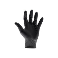 Scan Black Heavy-Duty Nitrile Disposable Gloves XL (Box of 100)
