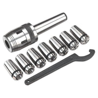 Sealey Mill Chuck Set MT3-M124-16mm SM2502MCS