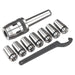 Sealey Mill Chuck Set MT3-M124-16mm SM2502MCS Sealey - Town Tools 