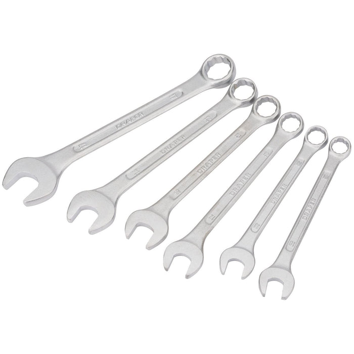 Draper Redline Metric Combination Spanner Set, 10 - 17mm (6 Piece) 68479 Draper - Town Tools 