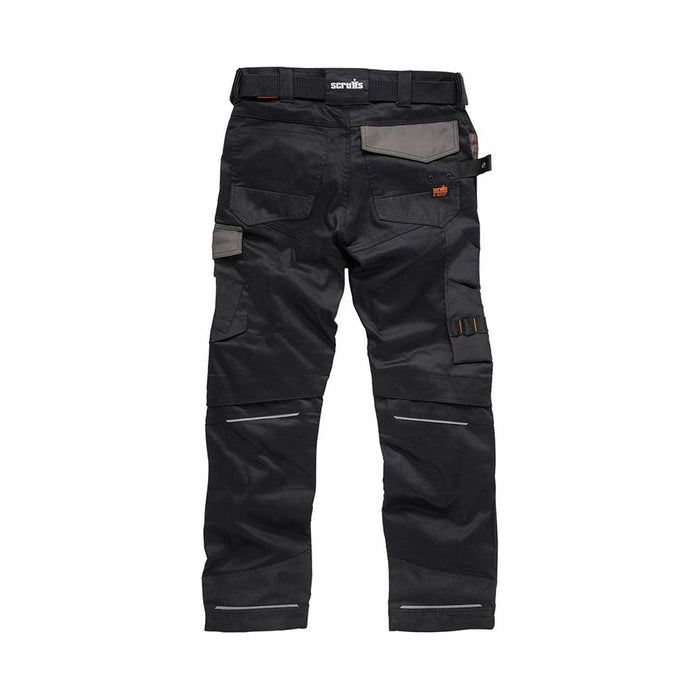 Scruffs Pro Flex Holster Trousers Black 34R Scruffs - Town Tools 