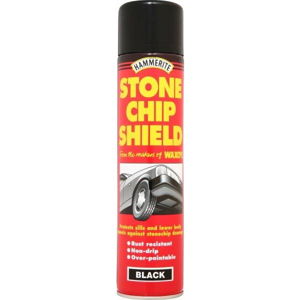 Hammerite Stonechip Shield - Black - 600ml Hammerite - Town Tools 