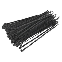 Sealey Cable Tie 150 x 3.6mm Black Pack of 100 CT15036P100