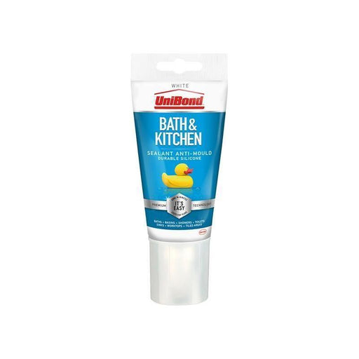 Unibond Healthy Kitchen & Bathroom Anti Mould Sealant White Tube 147g UniBond - Town Tools