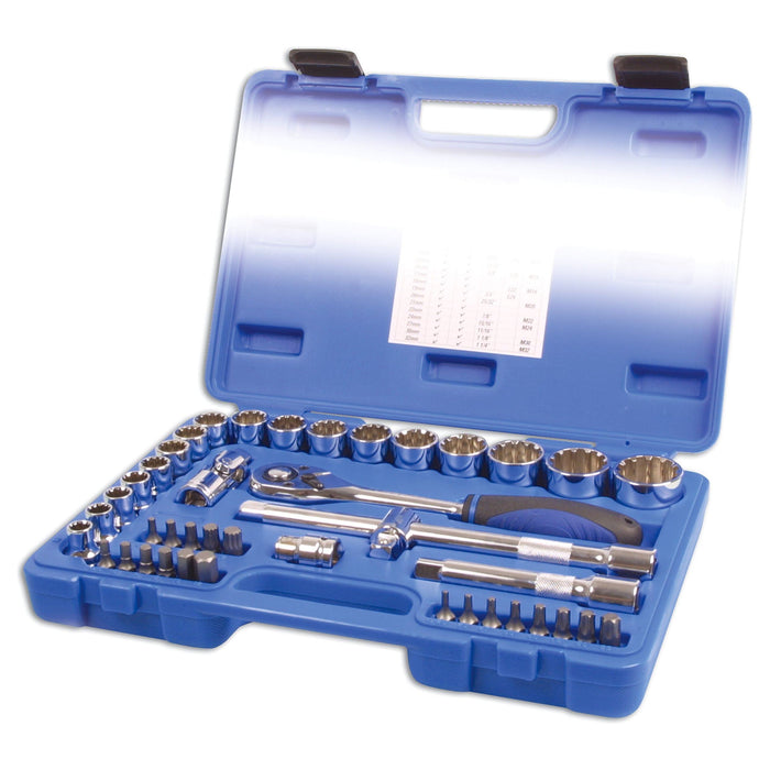 Laser Alldrive Socket Set 1/2"D 42pc 3571 Laser - Town Tools 