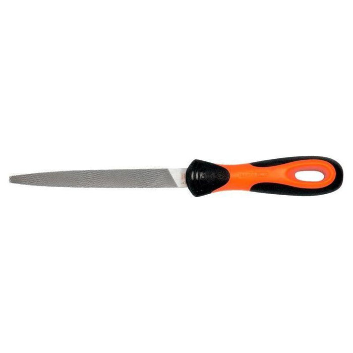 Bahco 1-110-08-2-2 ERGO™ Handled Tapered Edge Flat Second Cut File 200mm (8in) Bahco - Town Tools