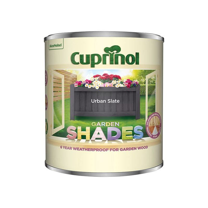 Cuprinol Garden Shades Urban Slate 1 litre Cuprinol - Town Tools