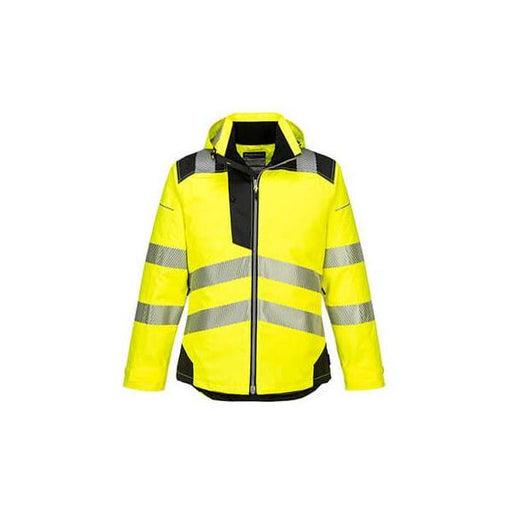 Portwest Pw3 Hi-Vis Winter Jacket Medium T400YBRM Portwest - Town Tools 