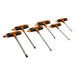 Bahco 903T-1 T-Handle Hex Screwdriver Set, 6 Piece Bahco - Town Tools