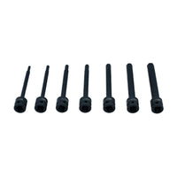 Laser Extra Long Impact Hex Bit Set 1/2"D 7pc 8580