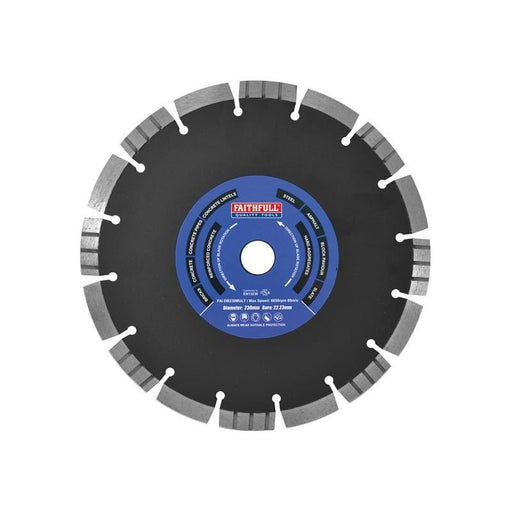 Faithfull Multi Cut Diamond Blade 115 x 22mm Faithfull - Town Tools