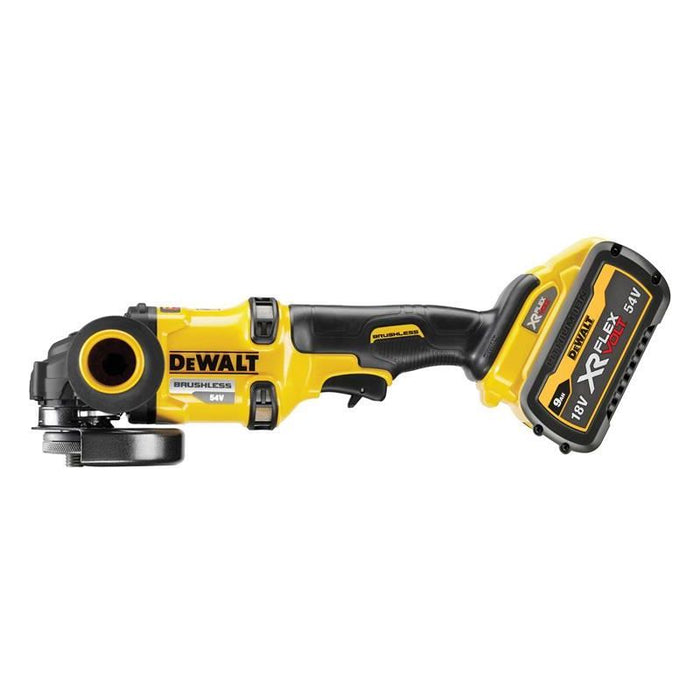 Dewalt Power Tools DCG418X2 XR FlexVolt Grinder 125mm 54V 2 x 3.0Ah Li-ion DeWALT Power Tools - Town Tools