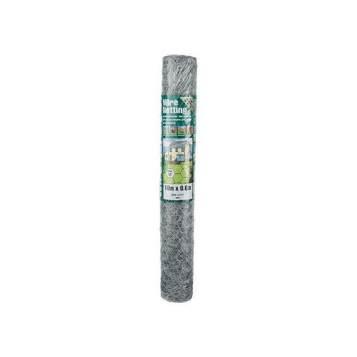 Gardman Galvanised Wire Netting 25mm² Hexagon, 10 x 0.9m Gardman - Town Tools