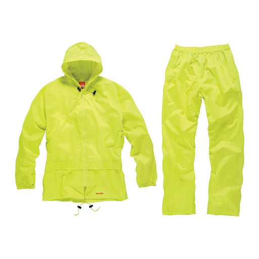 Scruffs Waterproof Suit Yellow XL Scruffs - Town Tools 