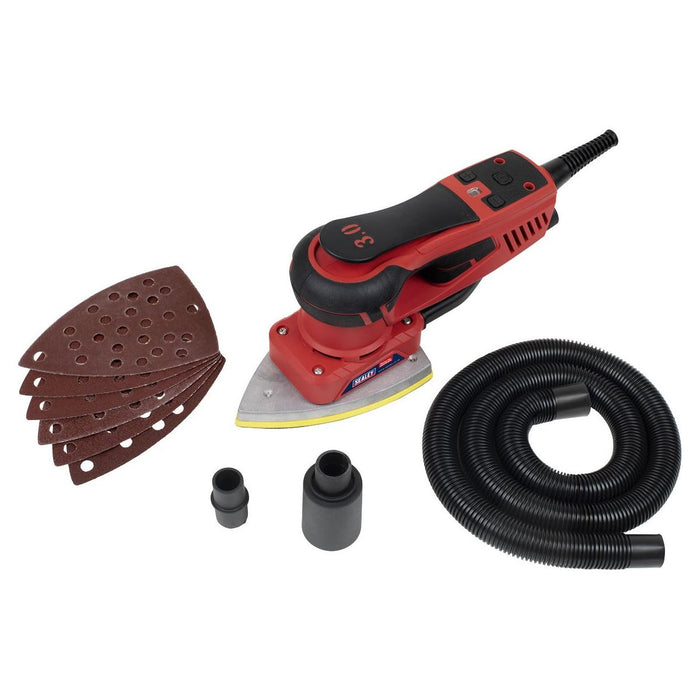 Sealey Variable Speed Brushless Orbital Sander 100 x 150mm 350W DAS152PS Sealey - Town Tools 