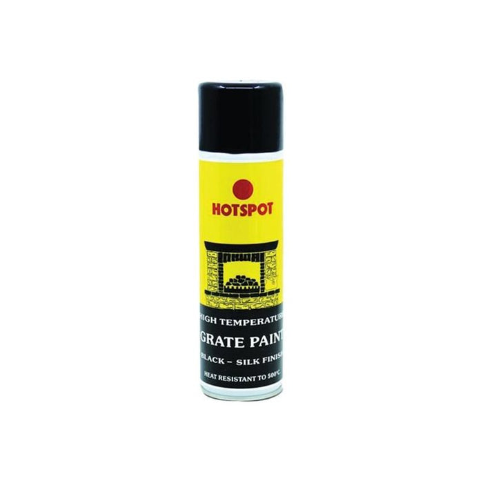 Hotspot Spray Grate Paint Silk Black 450ml Hotspot - Town Tools
