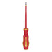 Draper XP1000 VDE Plain Slot Screwdriver, 5.5 x 125mm 64419 Draper - Town Tools 