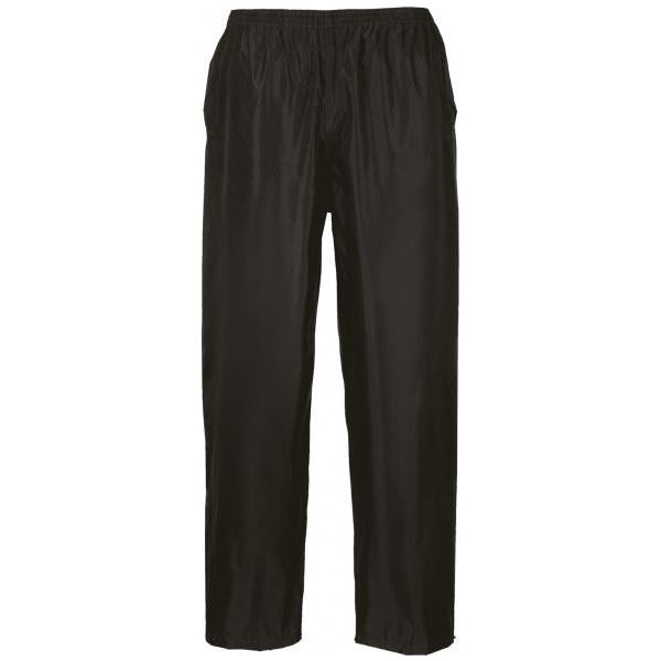 Portwest Classic Rain Trousers - Black - XX Large (Regular)