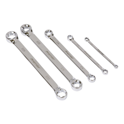 Sealey Premier Premier TRX-Star* Double End Spanner Set 5pc AK5481 Sealey Premier - Town Tools 