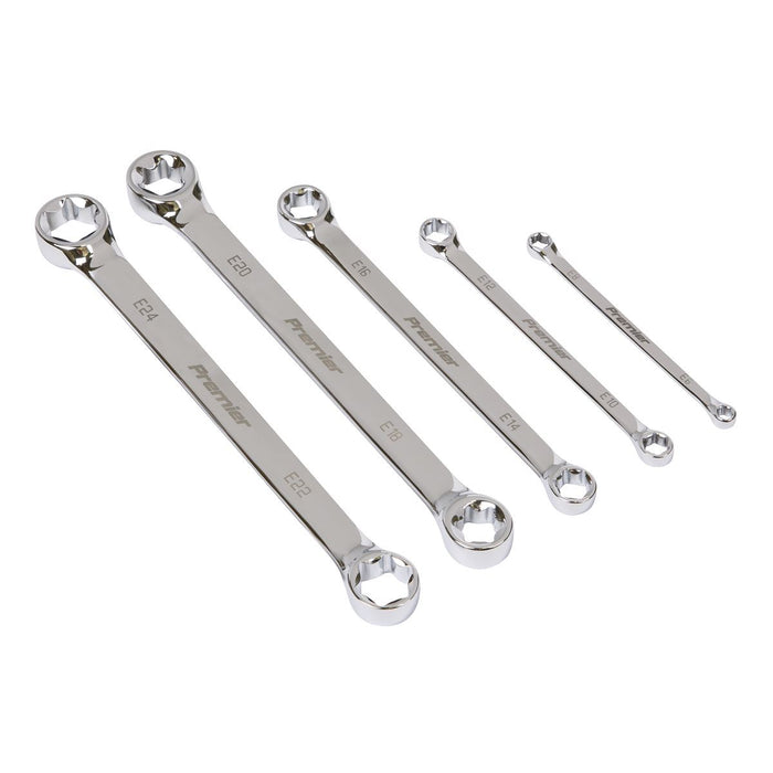 Sealey Premier Premier TRX-Star* Double End Spanner Set 5pc AK5481 Sealey Premier - Town Tools 