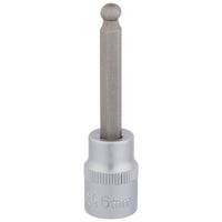Draper Ball End Hexagonal Socket Bits, 3/8" Sq. Dr., 6mm 16289