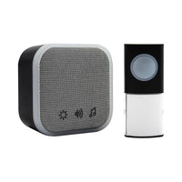 Uni-Com Portable Door Chime, Black