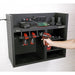 Sealey Power Tool Storage Rack 760mm with Power Strip AP30SRBE Sealey - Town Tools 