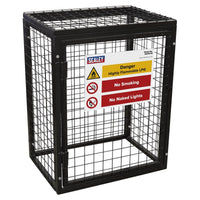 Sealey Safety Cage 2 x 19kg Gas Cylinders GCSC219