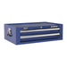 Sealey Mid-Box 2 Drawer with Ball-Bearing Slides Blue AP26029TC Sealey - Town Tools 